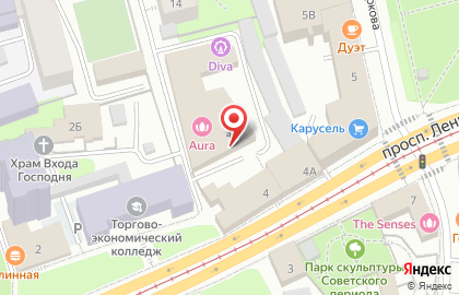 Арендная компания Аорта на карте