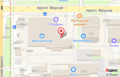 Компания Orange-Service.PRO на Комсомольском проспекте на карте