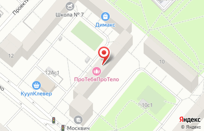 Центр единоборств Содружество воинских духовных традиций на Проспекте Вернадского на карте