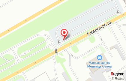 Автостоянка в Красноярске на карте