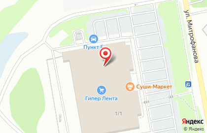 Банкомат АКБ Росбанк в Барнауле на карте