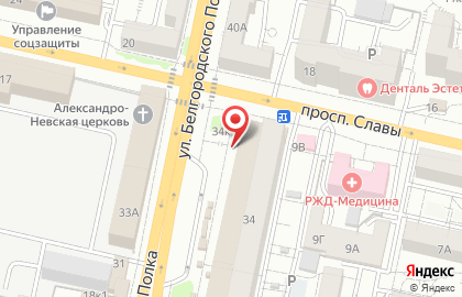 Фотоателье в Белгороде на карте