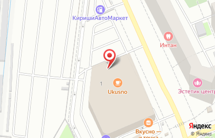 Центр бытовых услуг на улице Ленинградской на карте
