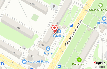 Магазин Монетка в Уфе на карте