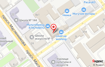 Торгово-сервисная компания Престиж-Авто на Подшипниковой улице на карте
