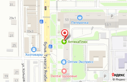Аптека Май на бульваре Тухвата Янаби на карте