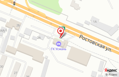 Автокомплекс Автоприют на Ростовской улице на карте