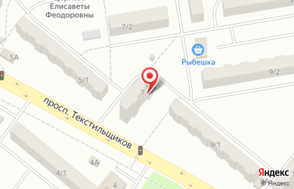 Книжный интернет-магазин Лабиринт на проспекте Текстильщиков на карте