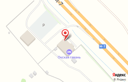 Магазин автозапчастей Окская гавань на карте