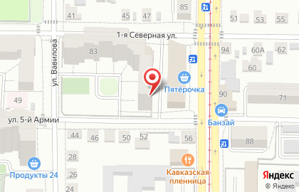 Образовательная сеть Онлион на улице Орджоникидзе на карте