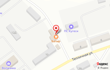 База отдыха Эвита на карте