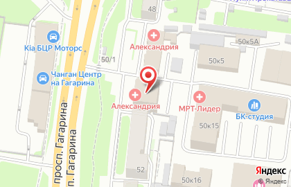 Торгово-сервисный центр Авес на проспекте Гагарина на карте