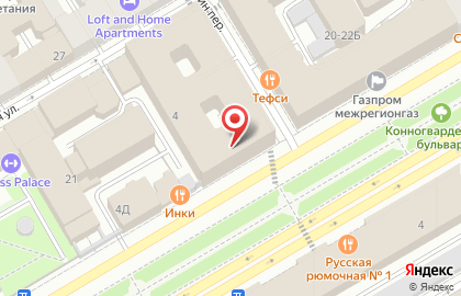 Адвокаты у Исаакия на карте