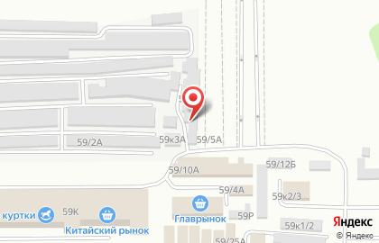 Швейное предприятие на проспекте Космонавтов на карте