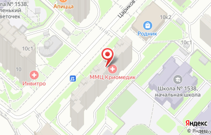 Инженерная служба района Митино в Новотушинском проезде на карте