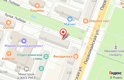 Салон-студия Посольство красоты на бульваре Победы на карте