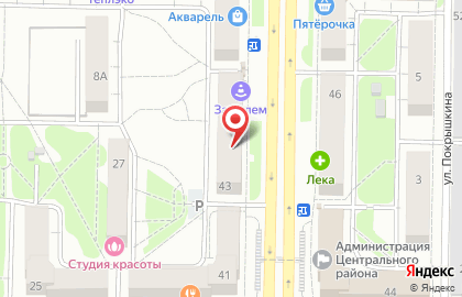 Салон Связной на проспекте Металлургов на карте