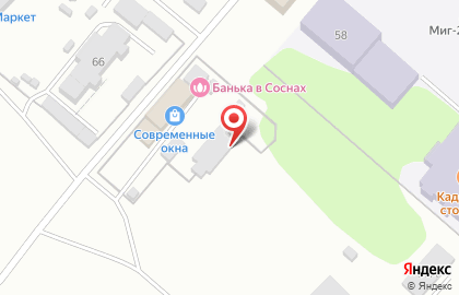 СТО В соснах на карте