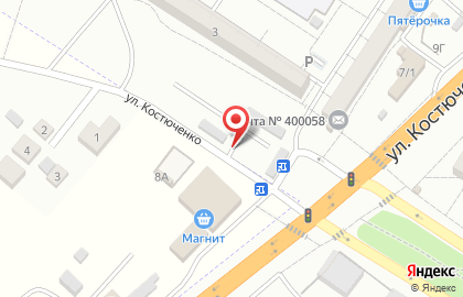 Автостоянка в Волгограде на карте