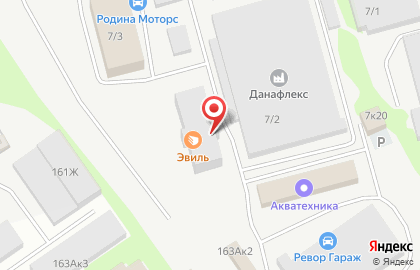 Служба доставки суши и роллов Симфония вкуса на улице Оренбургский тракт на карте