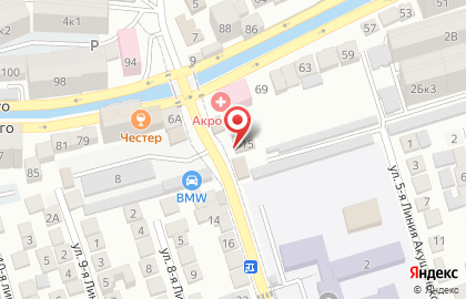 Автомойка в Махачкале на карте
