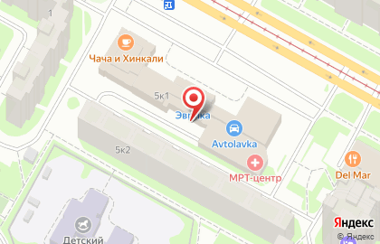 МРТ-центр на Шлиссельбургском проспекте на карте
