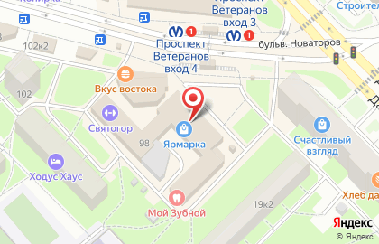 Магазин канцелярских товаров в Санкт-Петербурге на карте