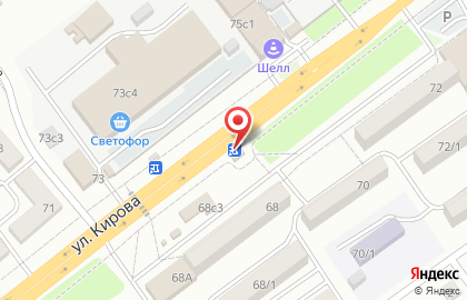 Елена на улице Кирова на карте