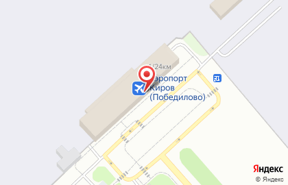 Банкомат АКБ Вятка-Банк в Кирове на карте