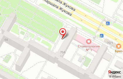 Салон красоты Катрин на проспекте Маршала Жукова на карте