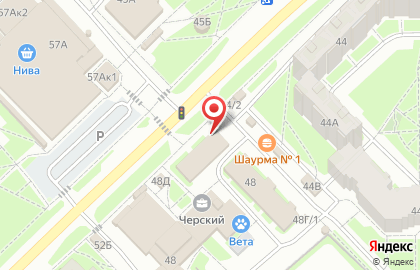 Кулинария на Коммунальной улице на карте