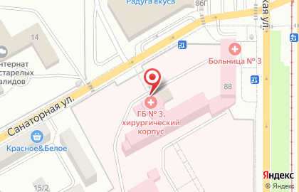 Храм Святителя Луки Крымского в Челябинске на карте