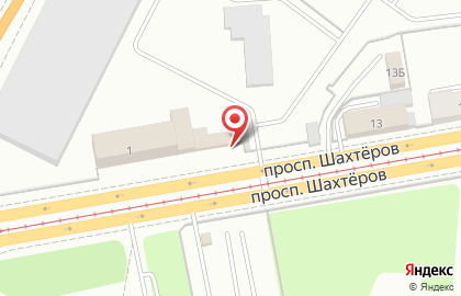 Автомагазин Рено-Лидер на проспекте Шахтёров на карте