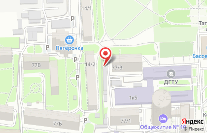 Октябрьский район Киоск по продаже фруктов и овощей на улице Мечникова на карте