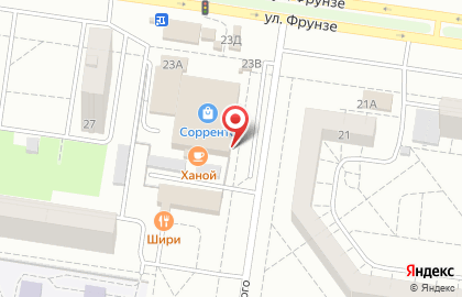 Магазин Рубль Бум и 1b.ru на улице Фрунзе на карте