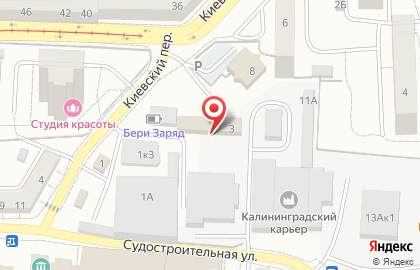 СК Строитель на карте