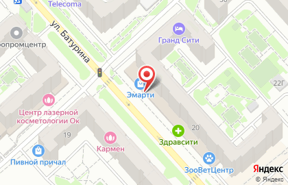 Магазин разливных напитков Kolsch Brewery в Советском районе на карте