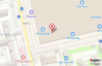 Магазин домашнего текстиля Нега на Минусинской улице на карте