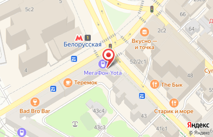 Золотой Прииск на Белорусской на карте