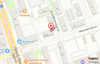 Региональный офис МейТан на Московской улице на карте