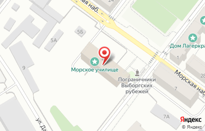 Пу фсб России по г. Санкт-петербургу и Ленинградской Области (г Выборг) на карте