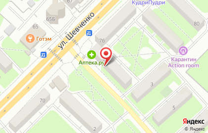 Магазин разливного пива Варница на улице Ломоносова на карте