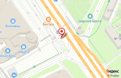 Кафе быстрого питания в Москве на карте