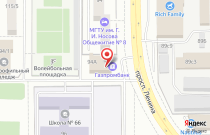 Банкомат Газпромбанк в Челябинске на карте