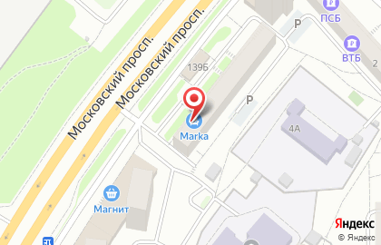 Мебельная компания Marka на Московском проспекте на карте