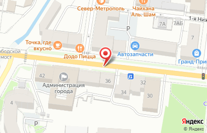 Магазин текстиля и товаров для рукоделия на Дворцовом проспекте на карте