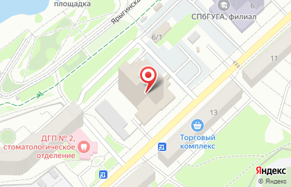 Отдел судебных приставов по Центральному району в Красноярске на карте