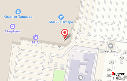 Кафетерий Чайкoff в ТРЦ Красная площадь на карте
