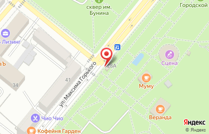 Торговый павильон Табакерка на карте