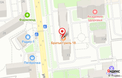 Цветочный магазин в Ижевске на карте